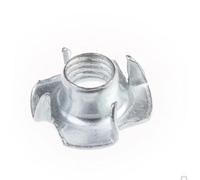 100pcs Furniture Insert Nuts M2 - M12 Four Claws/Speaker/T-nut Types(M10)