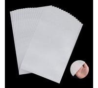 100Pcs Fuse Beads Ironing Paper, 20 X 30cm Square Fuse Bead Iron Paper Square Transparent Ironing Sheet Papers Thermostability Ironings Papers for Fuses Beads Accessories for Bead-Crafts