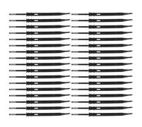 100pcs Garden Irrigation Dripper 3/5mm Plastic Black Precision Flow