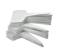 100PCS Garden Labels Plant Waterproof Classification Sorting Sign Tag Plastic Writing Plate Board Plug in Card for Recording Plant Names