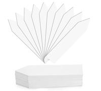 100pcs Garden Plant Labels Accessories Flower Pots Plastic Tags Nursery Markers Label Tray Mark DIY Tool for Vegetables Flowers