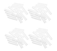 100pcs Glass Durham Tubes 10x50mm Fermentation Vials for Lab Use