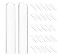 100pcs Glass Durham Tubes 10x50mm for Fermentation and Water Testing