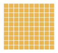 100PCS Glass Mirror Stickers, 20x20MM for DIY Disco Ball Crafting and Home Projects (Gold)