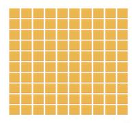 100PCS Glass Mirror Tiles 20x20mm with Backing for DIY Disco Ball Assembly and Decorative Applications (Gold)