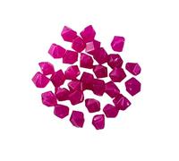 100pcs Glow in the Dark Stones Diamond-Shaped Fluorescent Resin Decoration for Aquarium Waterscape Outdoor Yard Landscape Garden Walkway