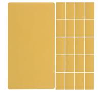 100pcs Golden Aluminium Laser Engraving Blank Cards 86x54x0.21mm
