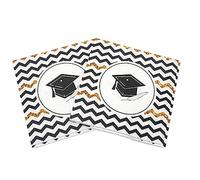 100pcs Graduation 2023 Napkins Doctoral Cap Printed Facial Tissue Party Theme Decoration Paper Disposable Congrats Grad Guest Napkins