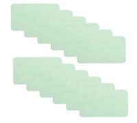 100pcs Green Blank Index Cards 3x2 Inch Unlined Paper Note Cards