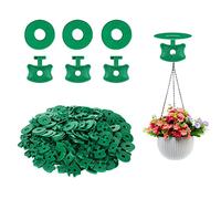 100pcs Greenhouse Twist Clips Plastic Greenhouse Fixing Clips and Washers Greenhouse Extender Corner Clips for Aluminium Greenhouse Insulation Netting Shading for Garden