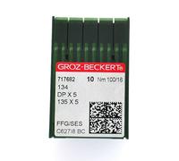 100pcs Groz-Beckert 134 135X5 Dpx5 FFG/SES Needle for Singer Pfaff Sewing Machine Dp x 5 Dp*5 (16(100))