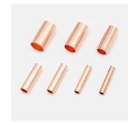 100PCS GT Copper Connecting Pipe Wire Joint Small Copper Tube Connection Tube Wire Connector UGLJUNDU(2.5mm)