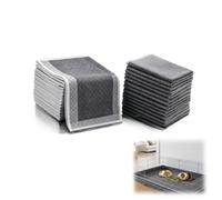100PCS Guinea Pig Pee Pads, Guinea Pig Cage Liner Guineas Pigs Cage Liners | Activated bamboo charcoal neutralises odours while the 6-layer core and leak-proof base keep cages dry and fresh all day