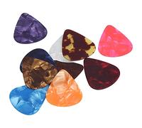100Pcs Guitar Picks, Colorful Celluloid Finger Protection with 0.46mm 0.71mm 0.96mm Thickness, for Electric, Acoustic, Bass Guitars, Ukuleles (0.71 * 100 pieces)