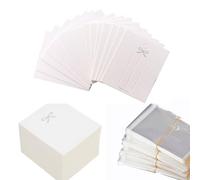 100PCS Hair Clip Display Cards with 100PCS Clear Bags Paper Cardboard Hair Barrettes Hairpin Card Holder for Jewelry Organizing