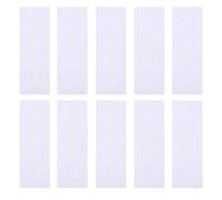 100pcs Hair Removal Wax Paper Strips Non Woven Fabric White | Soft Flexible Sheets, Strong Adhesive Grip, for Legs and Hand Use, Not Easily Torn