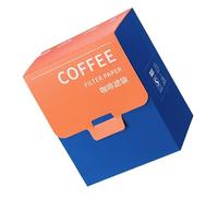 100Pcs Hand Brewed Coffee Hanging Ear Bag Portable Disposables Coffee Filter Paper Bag Brewing Tool Easy to Use Hanging Ear Filter