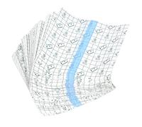 100pcs Hand Makeup Mixing Palette Disposable Adhesive Foundation Mixing Tape for Makeup Artists (B)