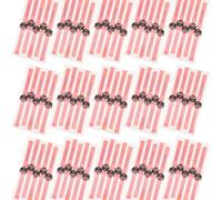 100Pcs Handmade Seal Stickers Self Adhesive Food Baking Seal Stickers Handmade Bakery Stickers Box Sealing Labels for Chocolate Cake Boxes Crafting Packaging (Pink)