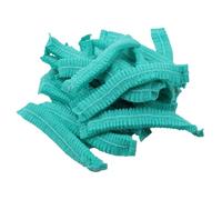100pcs Hat Multi-color Non-woven Strip Hats Portable And Practical Multi Purpose Shower Cap For Trave,Spa Hotel(Green)