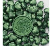 100pcs Heart Shape Wax Particles Sealing Beads DIY Envelope Wedding Birthday Party Cards Gifts Scrapbooking Decoration(4)