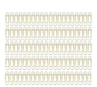 100PCS Heart Shaped Notebook Clips Creative Bookmark Page Holders Metal Pen for Journal Planner Office Supplies for Office,School Home(Gold-100PCS)