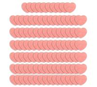 100pcs Heart Shaped Sealing Bags For Jewelry Resealable Zipper Lock Bag Wedding Valentine Day Pouches