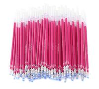 100pcs Heat Erasable Fabric Marking Pen Refills Disappearing Erasable Ink Fabric Marker Pen for Dressmaking DIY Sewing