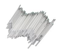 100Pcs Heat Erasable Fabric Pens, Heat Pens White High Temperature Disappearing Pen for Leather Fabric Quilting and Dressmaker, for Temporary Marking of Shoes, Clothing and Leather