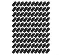 100pcs Heat Shrink Tubing Warm Shrink End for Effective and Reliable For Cable Protection (30 * 55 mm)