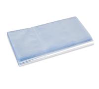 100Pcs Heat Shrink Wrap Bags 28×40cm/11"x15.7", Clear PVC Shrink Wrap Film for Packaging, Transparent High Shrinkage Waterproof Bags for Electronics Cosmetics Hardware Gifts Dustproof Protective Use