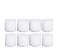 100PCS Homogeneous Sponge Medium for Even Water Distribution and Nutrient Delivery in Starting Protocols (30mmx40mm)