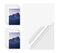 100Pcs Index Card Laminating Pouches 4x6 File Card Laminating Pouches Thermal Laminating Sheets Business Card Laminating Pouches for Work Permits Pass Cards Student ID Cards, 5 Mil