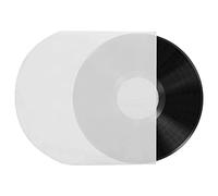 100Pcs Inner Record Sleeves, 7x 7 Inch Anti Static Plastic Clear Record Inner Sleeves, Record Album Covers Protective Sleeve