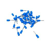 100PCS Insulated Ferrules Terminal Block E0508 E7508 E1008 1508 Cord End Wire Connector Electrical Crimp Terminator Cold Pressed