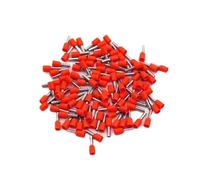 100PCS Insulated Ferrules Terminal Block E0508 E7508 E1008 1508 Cord End Wire Connector Electrical Crimp Terminator Cold Pressed