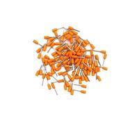 100PCS Insulated Ferrules Terminal Block E0508 E7508 E1008 1508 Cord End Wire Connector Electrical Crimp Terminator Cold Pressed