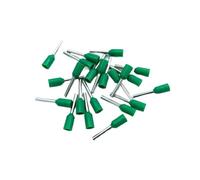 100PCS Insulated Ferrules Terminal Block E0508 E7508 E1008 1508 Cord End Wire Connector Electrical Crimp Terminator Cold Pressed