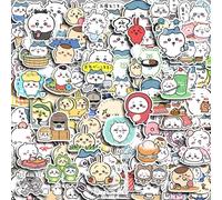 100Pcs Kawaii Stickers, Waterproof Cartoon Stickers, Cute Decals for Water Bottle, Laptops, Skateboards
