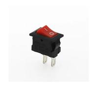 100pcs KCD11-101 3A/250V Small Black 10 * 15mm SPST 2PIN ON/OFF G130 Boat Rocker Switch Car Dashboard Truck IDGTTLDF(Red 100Pcs)