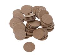 100Pcs Kraft Paper Tags Wedding Party Favor Label Gift Card 2cm Postcards for Kids from Teacher