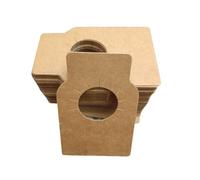 100Pcs Kraft Wine Bottle Tags Wine Cellar Label Reusable Wine Bottle Hanging Tags Double Sided Wine Bottle Neck Gift Tags for Cellar Collection Champagne