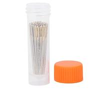 100Pcs Large Eye Cross Stitch Needles Set for Embroidery Sewing, Durable Metal with Storage Box
