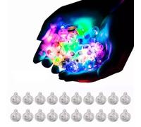 100PCS LED Ball Light, Colorful Energy Saving Balloon Lights Mini Flash Lamp for Paper Lantern Wedding Party Decoration