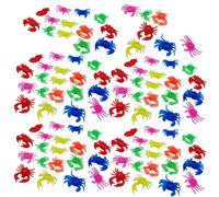 100Pcs Life Like Fish Figure Models Toy Marine Life Model Set For Creative Learning And Birthday Party Accessories Realistic Marine Biology Model
