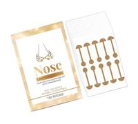 100pcs Lifting Nose Strips Individually Packed Contouring Patches for Travel and Application Needs Natural