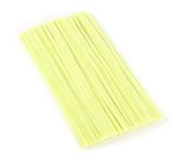 100pcs Light Yellow Pipe Cleaners, 30cm x 6mm long Craft Pipe Cleaner, Pipe Cleaners Chenille Stems, Pipe Cleaner Chenille Wire Bending Plush, Cleaner Strips for DIY, Arts, Crafts Project, Decoration