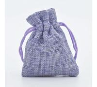 100pcs Linen Bag Drawstring Natural Burlap Bag Gift Bag Jewelry Packaging Wedding Candy Christmas Party Cloth Storage Bag Khaki