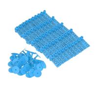 100pcs Livestock Cattle Earcon Sign with Word Farm Animal Identification Card for Various Farm Animals Cow Ear Tagging