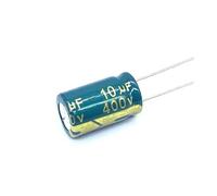 100pcs/lot 10uf400V aluminum electrolytic capacitor size 10 * 17mm 400V 10uf 20% ICXLPMC